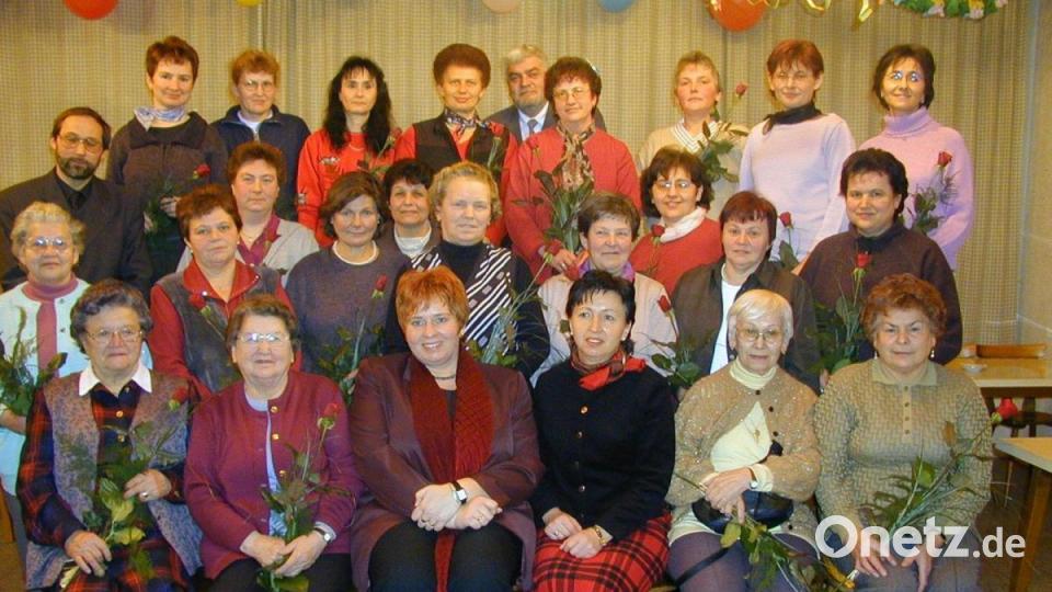 20 Jahre Frauengruppe wurde 2001 gefeiert. Bild: sl (Archiv)