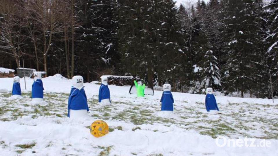 Und hier die Mannschaft der Familie Held (Neunburg vorm Wald) am Ball. Bild: Stephanie Held