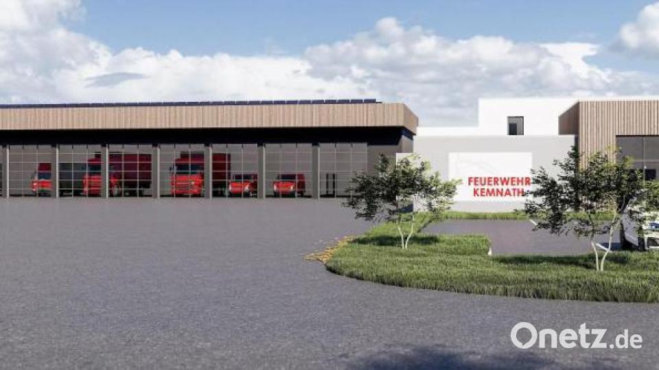 So soll das neue Feuerwehrgerätehaus aussehen. Bild: Architektur- und Ingenieurbüro Schultes/exb