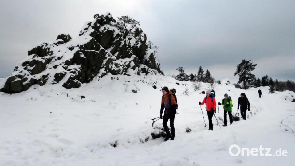 Die Winterlandschaft in Stadlern, fotografiert von Gerhard Götz, lädt zu einer Wanderung mit Familie und Freunden ein. Bild:  Götz