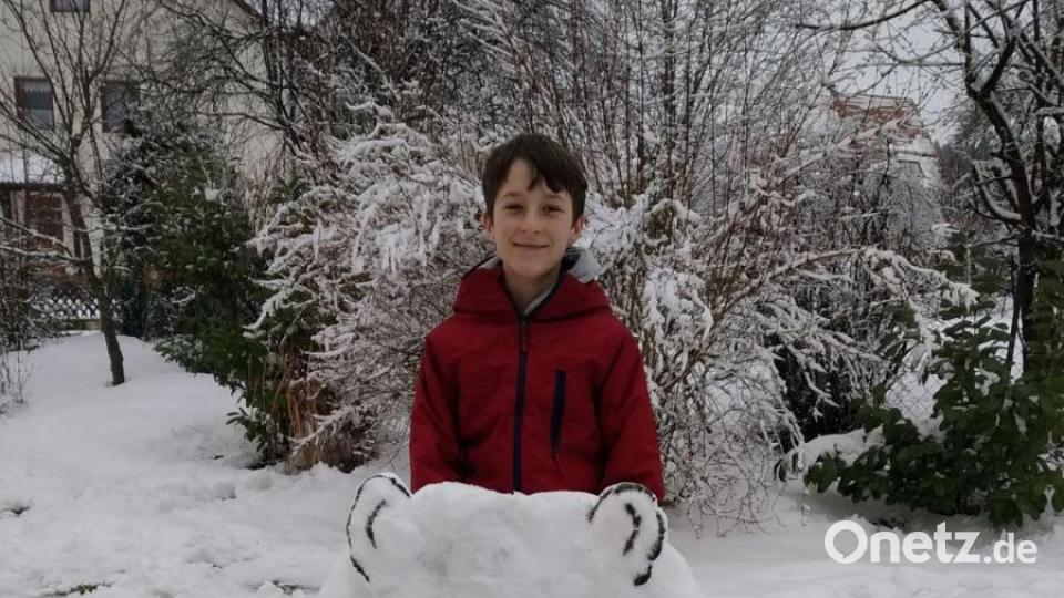 Am dritthäufigsten wurde für Nico Purrer (4K) und seinen Bären abgestimmt. Bild: Nico Purrer/privat/exb