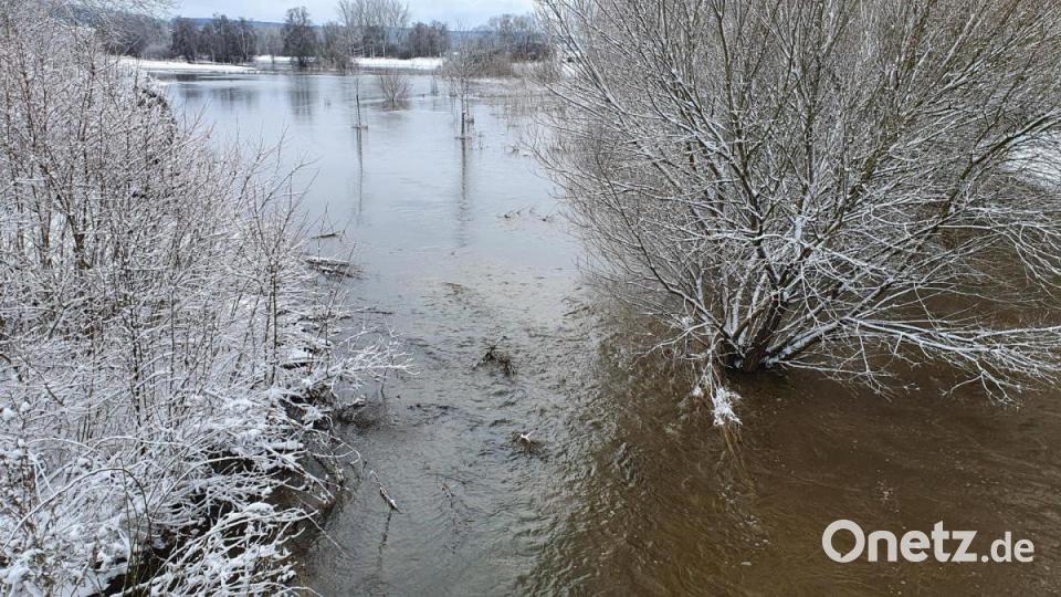 Wondrebbrücke Lämmerstraße Richtung Heubrücke bzw. Altenhammer. Bild: hmr