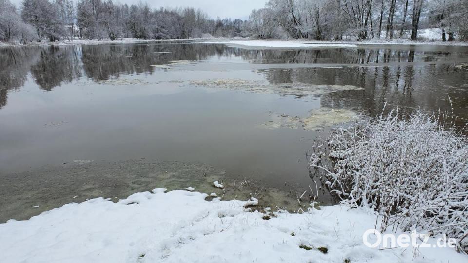 Die Wondreb von der Brücke beim Mitterhof Richtung Waldsassen. Bild: hmr