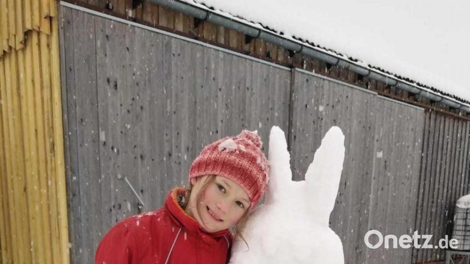 Ja, ist denn schon Ostern? Nun, das dauert noch ein paar Wochen. Doch die Vorfreude ist unübersehbar. Bild: Grundschule Kulmain/exb