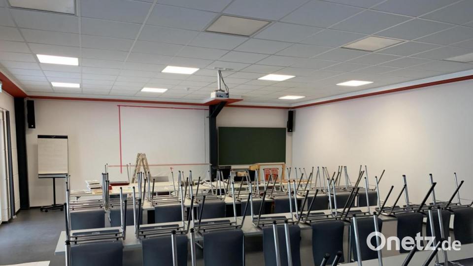Der große und modern ausgestattete Seminar- und Versammlungsraum verspricht Platz für Schulung und Veranstaltung. Bild: omu