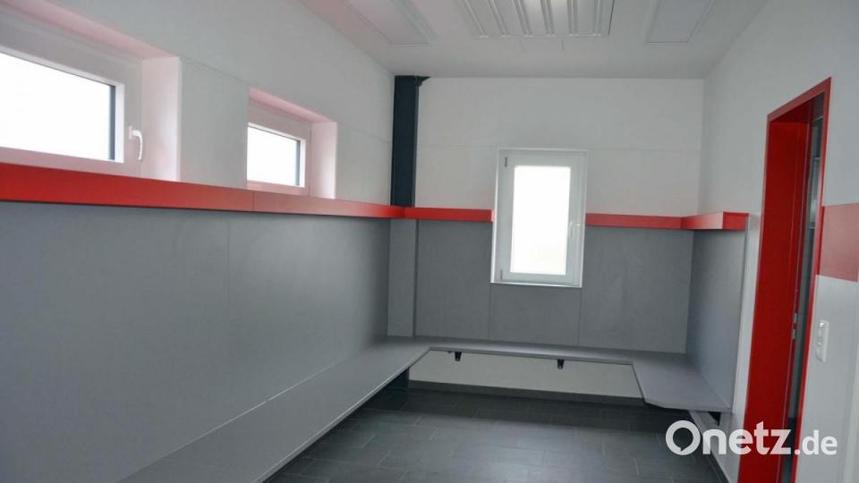 Rechtzeitig zum vorgegebenen Zeitpunkt 31. Dezember wurde der Neubau der Umkleidekabinen abgeschlossen. Bild: ü