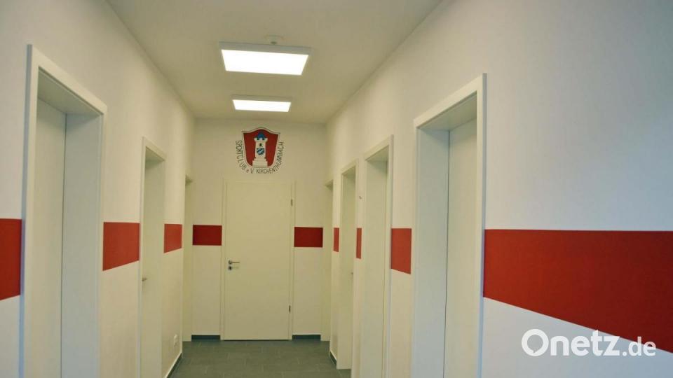 Rechtzeitig zum vorgegebenen Zeitpunkt 31. Dezember wurde der Neubau der Umkleidekabinen abgeschlossen. Bild: ü
