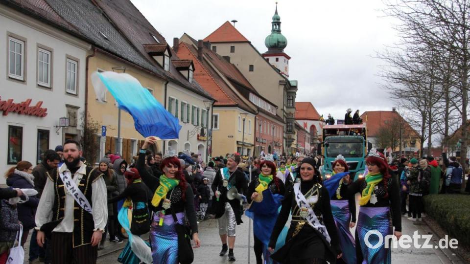 Die Tirschenreuther Schautanzgarde. Bild: kro