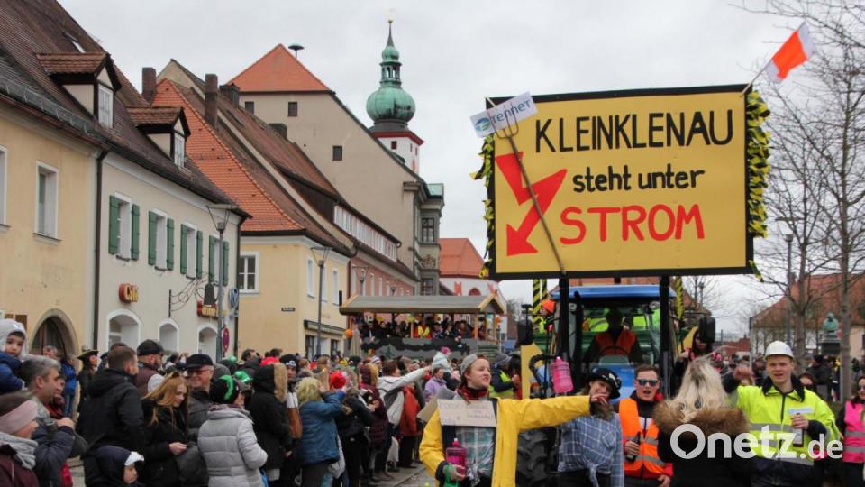 &quot;Kleinklenau steht unter Strom&quot;, dem ist nichts hinzuzufügen. Bild: kro