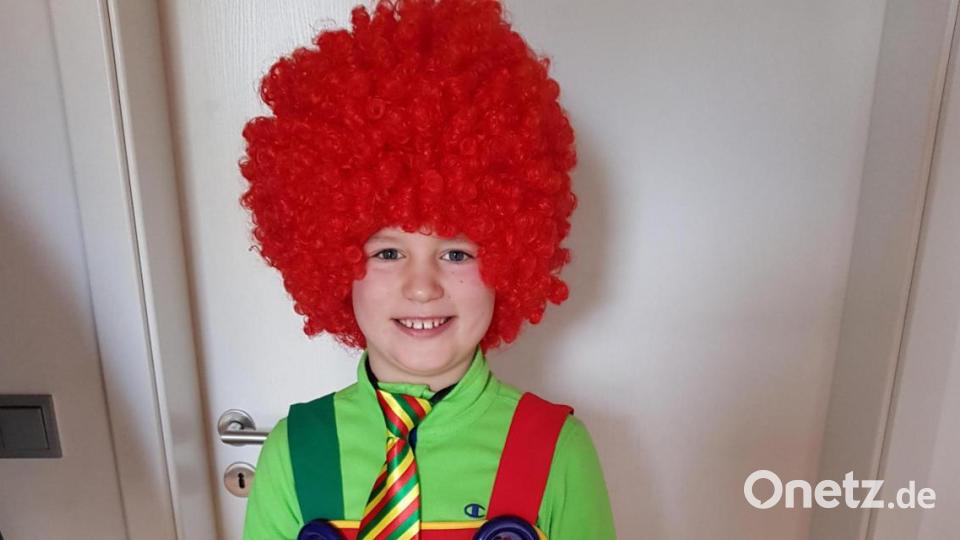 Klassischer Clown: Benno aus Weiden. Bild: Familie Fuchs