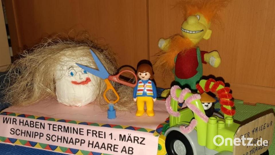 Auf den ersten Haarschnitt im neuen Jahr freut sich ein weiterer Teilnehmer beim &quot;Friseur seines Vertrauens&quot;. Bild: fjo
