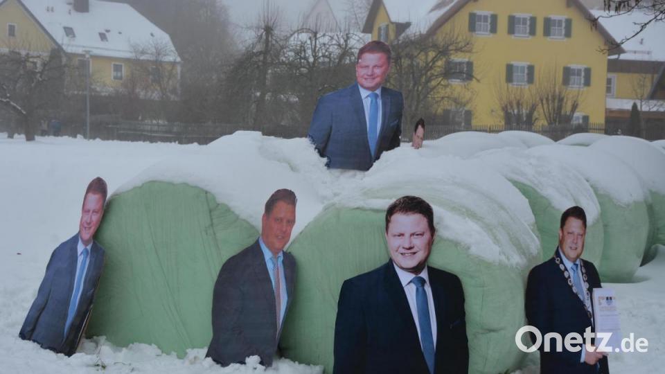 Mitterteichs Bürgermeister Stefan Grillmeier war in Münchenreuth gleich mehrmals präsent. Bild: jr