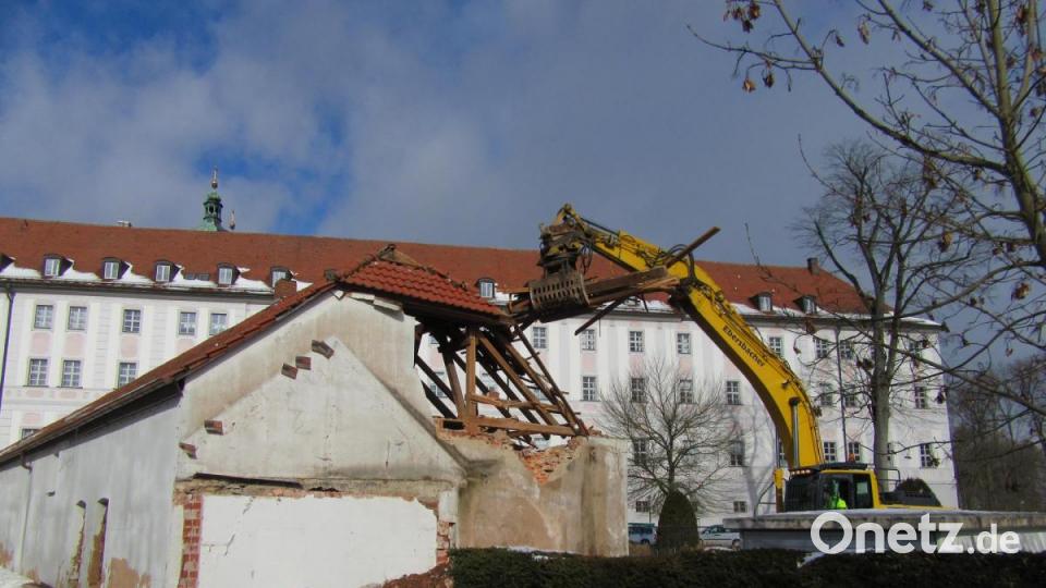 Am Aschermittwoch war mit den Arbeiten begonnen worden. Bild: kgg