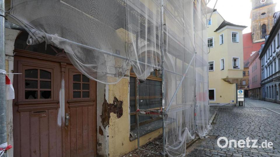 Wohnen ganz nah am Marktplatz: In der Lederergasse werden bald neue Wohnungen fertig. Bild: Wolfgang Steinbacher
