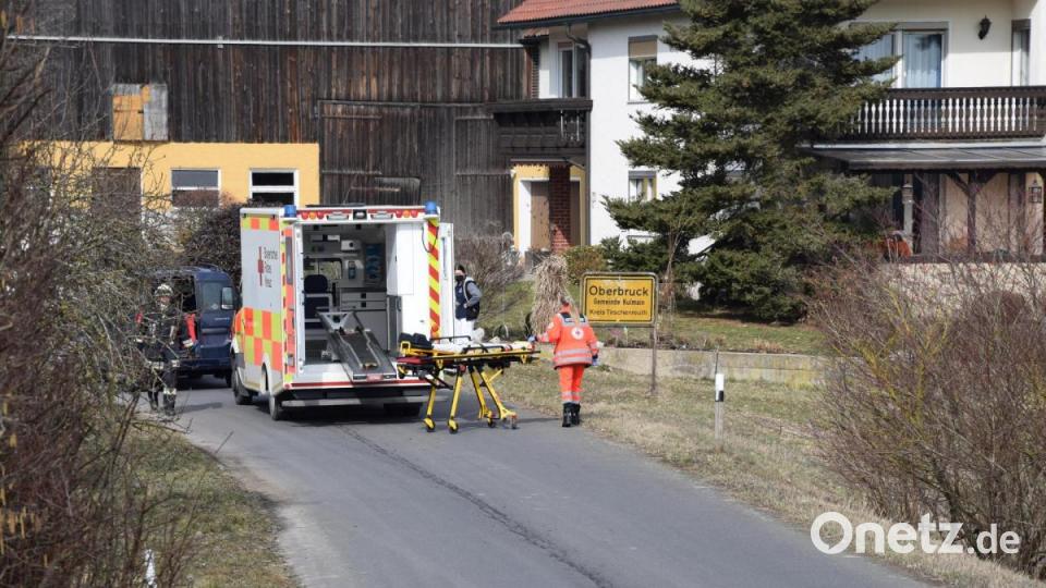 Die Besatzung eines Rettungswagens und ein Notarzt waren im Einsatz. Bild: mde