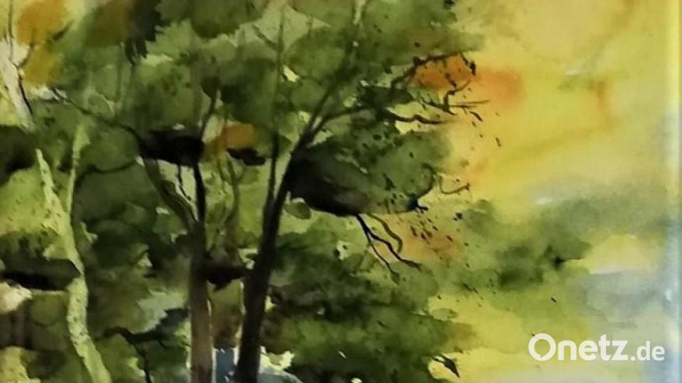 Aquarell von Gislinde Ernst. Bild: ubb