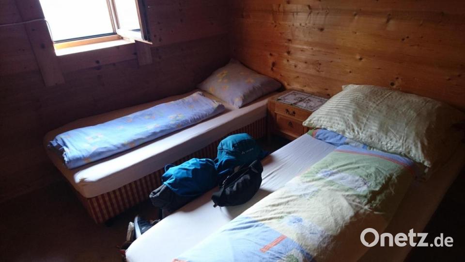 Hier schlief Theresa, als sie ihre Zeit auf der Alm verbrachte. Bild: Theresa Frank/exb