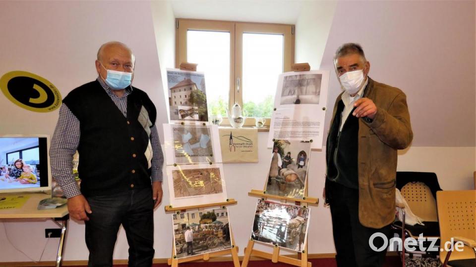 Robert Schön und Hans Rösch klärten über das Fischrecht ab dem 14. Jahrhundert auf. Bild: ubb