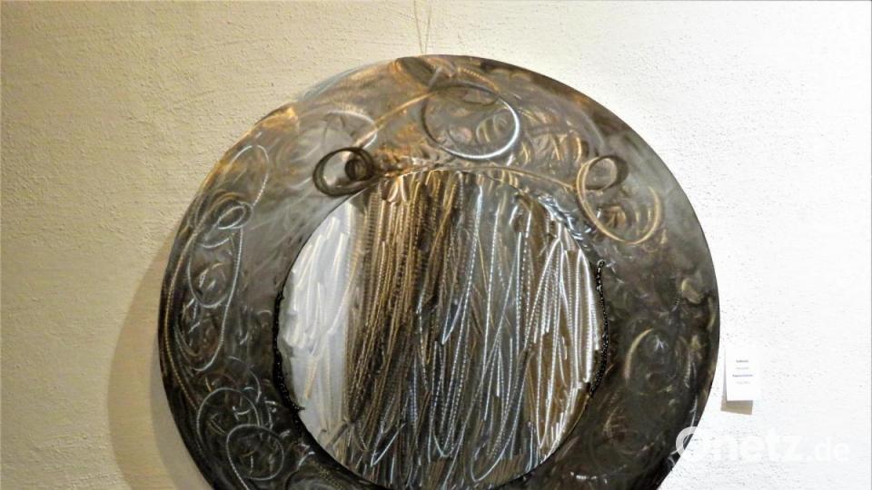 "Aufbruch", eine Metallarbeit von Regina Zrenner. Bild: ubb