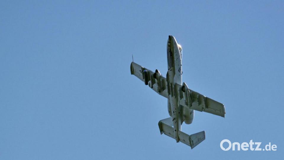 Im Jahr 2014 nahm die Idaho Air National Guard mit ihren Kampfflugzeugen vom Typ "A-10 Thunderbolt II" an Übungen auf dem Truppenübungsplatz Grafenwöhr teil. Archivbild: Gertrud Zach