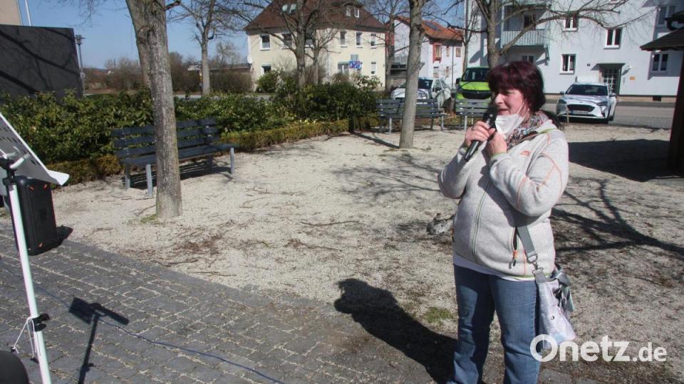 Elke Lauibert wohnt in Wiesau. Die Großmutter von 4 Enkeln beleuchtete das Thema aus ihrer Sicht. Bild: wro