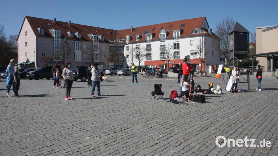 Die Veranstaltung fand am Wiesauer Marktplatz statt. Bild: wro