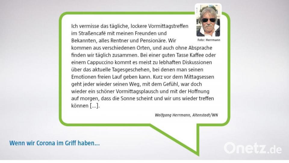 Worauf freuen Sie sich am meisten, wenn wir die Coronakrise endlich im Griff haben? Grafik: nt/az