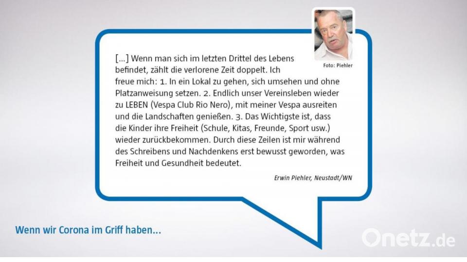 Worauf freuen Sie sich am meisten, wenn wir die Coronakrise endlich im Griff haben? Grafik: nt/az