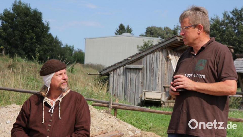 Die Visionäre des Königshofes von Karl IV., Stefan Wolters und Alfred Wolf (rechts). Bild: kro