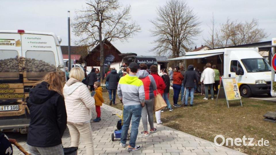 Zum ersten Mal Markttag Bild: e