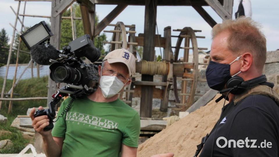 Ein Kamerateam des Bayerischen Fernsehens war mit vor Ort. Bild: kro