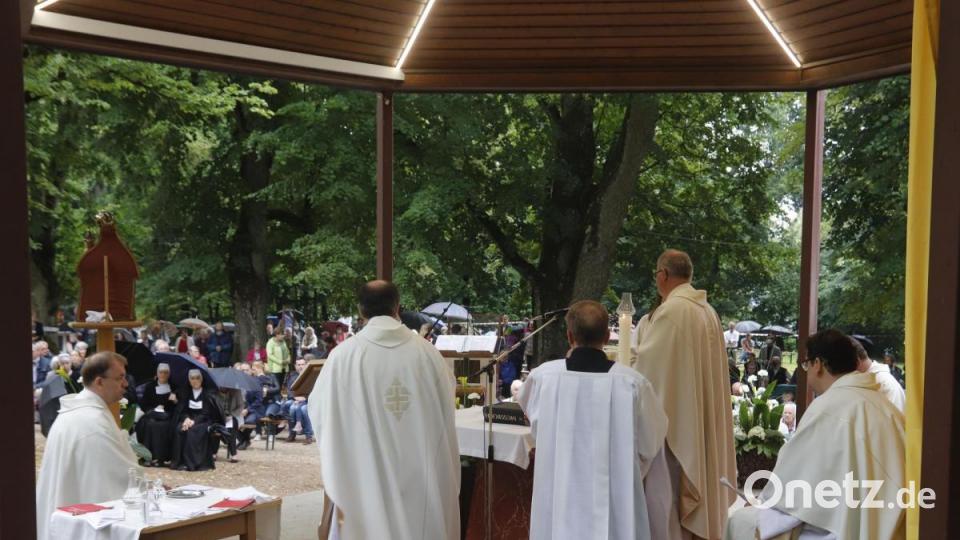 Patroziniumsfeier auf dem Annaberg. Bild: mfh