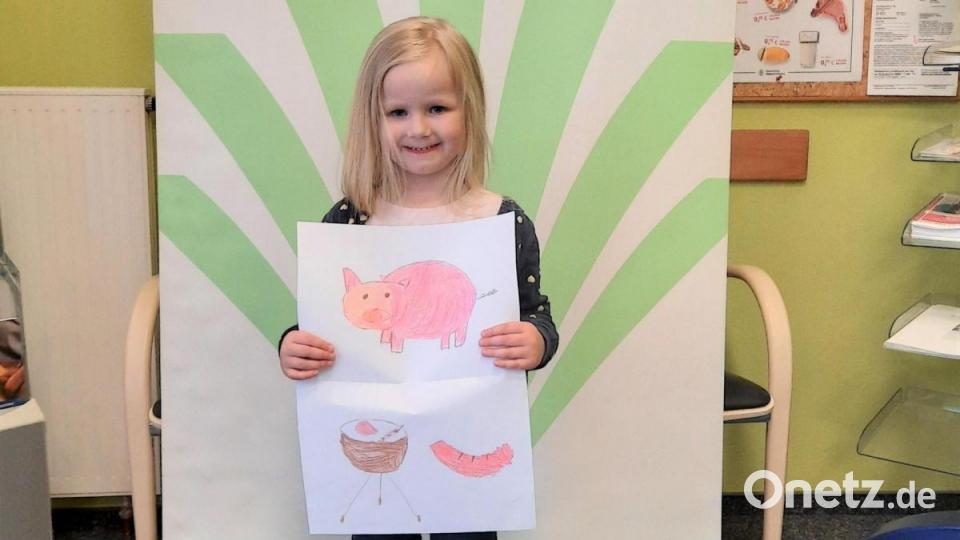 Helene-Elisabeth Lindner, Floß, 4 Jahre, Platz 4. Bild: Susanne Haberberger/exb