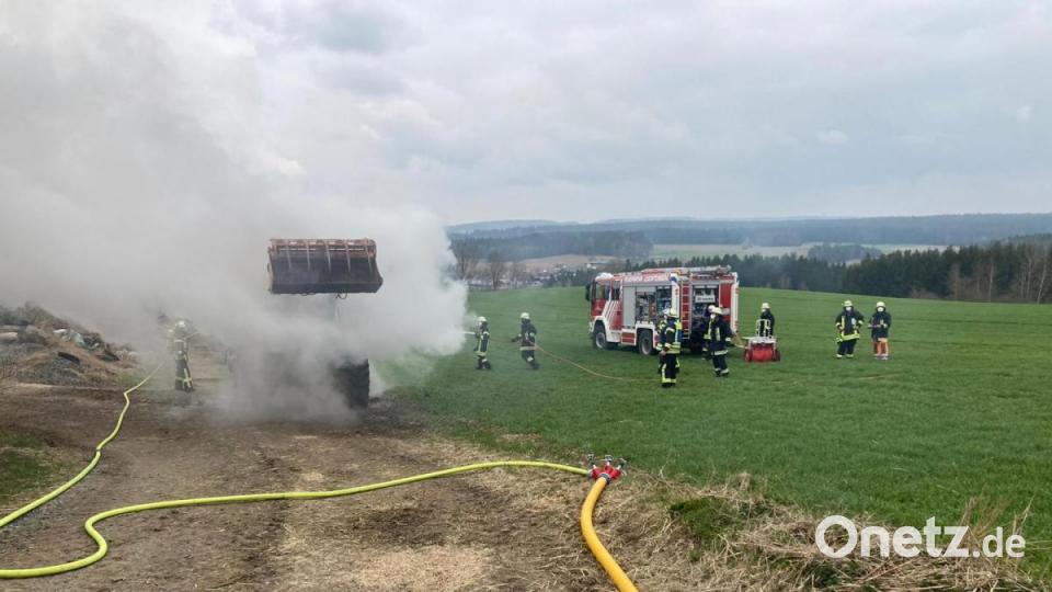 Ein noch größerer Schaden konnte dank des beherzten Eingreifens des Landwirts und der Einsatzkräfte vermieden werden. Bild: dob