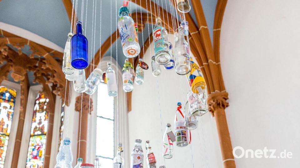 Diese Installation nennt sich "Luft nach oben" Bild: Marcus Rebmann