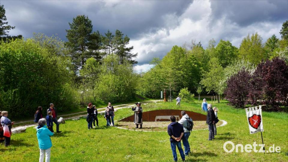 Start war bei den Hügelgräbern. Bild: wec