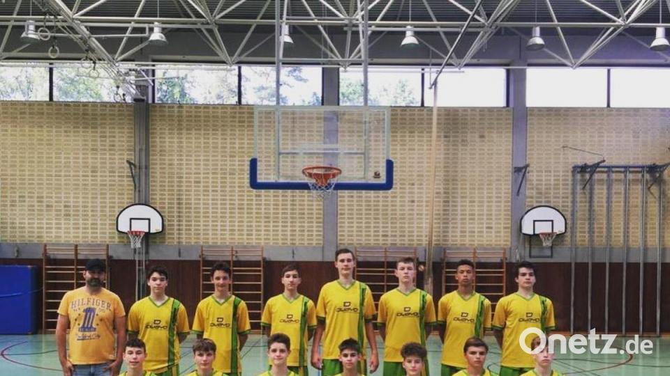 Das Basketball Team Oberpfalz Saison 2020/21. Bild: Katrin Deinlein/exb