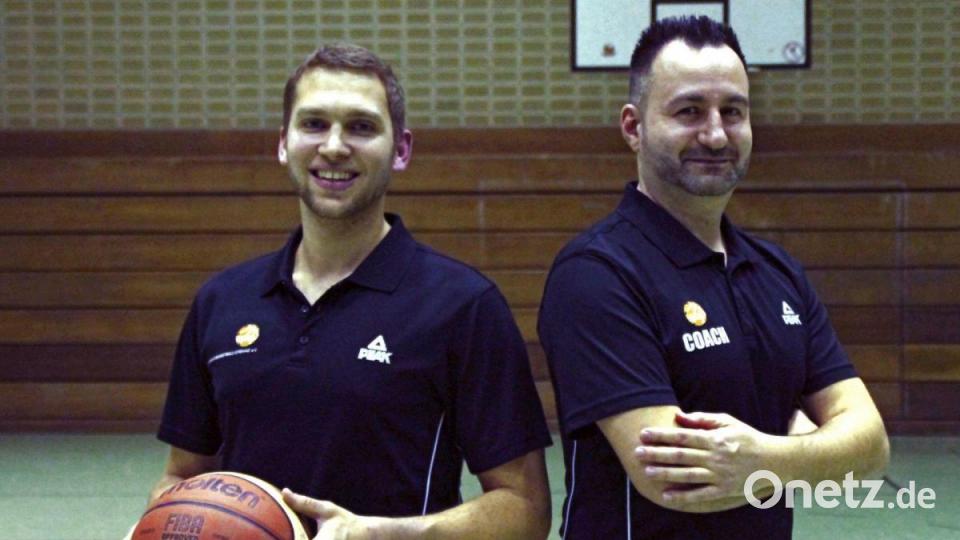 BBV-Verbandstrainer Stefan Merkl (links) und Leistungstrainer Gabi Ionescu. Bild: exb