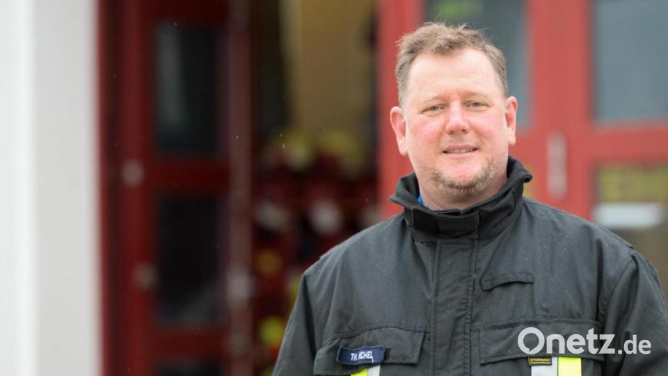 Thorsten Michl, Kommandant Feuerwehr Ursensollen. Bild: Andreas Brückmann