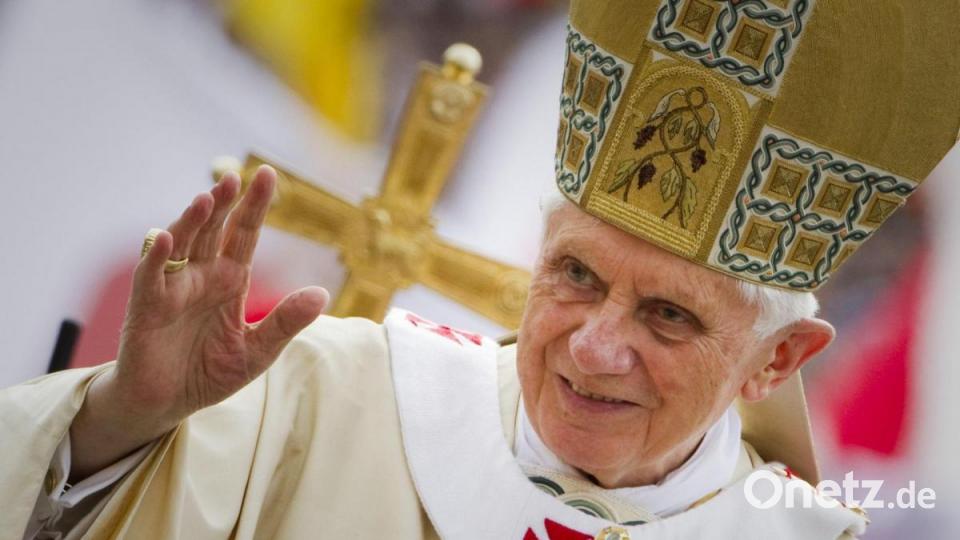 Papst Benedikt XVI. Bild: Michael Kappeler/doa