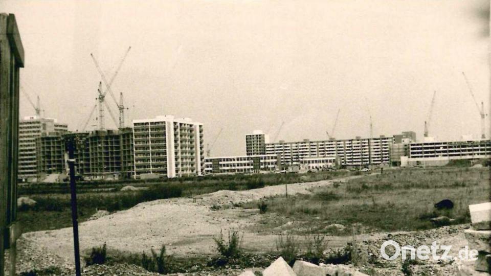 Die Postbeamten, die bei Olympia 1972 in den Sonderpostämtern dabei sein durften, waren in Wohnhäusern in Neuperlach untergebracht. Der Gebäudekomplex war damals noch nicht komplett fertiggestellt. Bild: bk