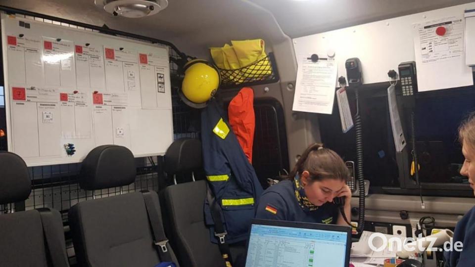 Hier werden die Einsätze vor Ort koordiniert. Bild: exb/THW