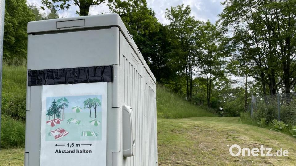 Das Terrassenfreibad in Hirschbach ist bereit für den Saisonstart. Bild: lei