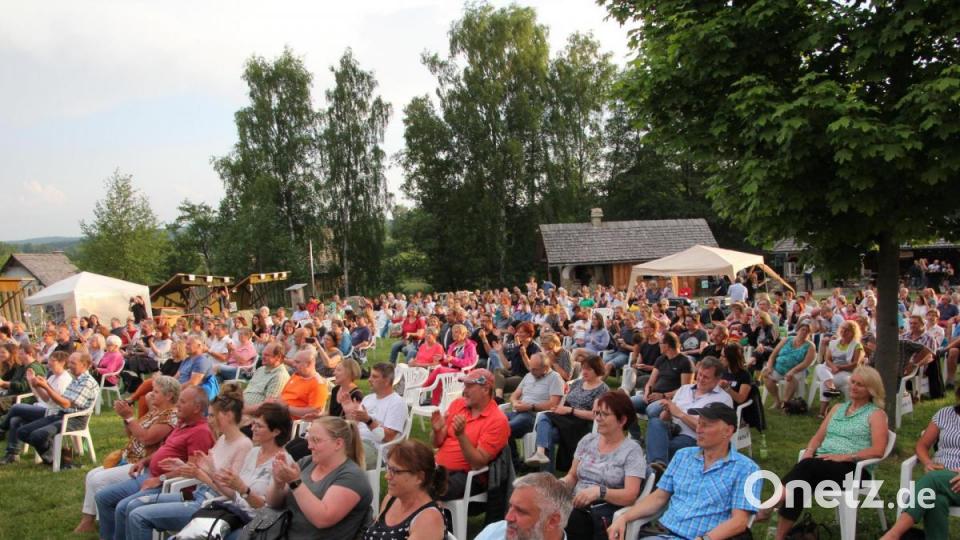 400 Fans kamen am Samstagabend zum Ringlstetter-Konzert beim Geschichstpark. Bild: kro