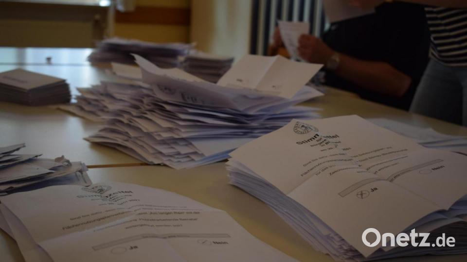 Sehr deutlich fiel das Ergebnis aus: 80,5 Prozent der abgegebenen Stimmen waren für die Ziegler-Ansiedlung in Bärnau. Bild: szl
