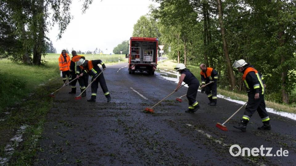 Unwetter im Landkreis Tirschenreuth Bild: rw