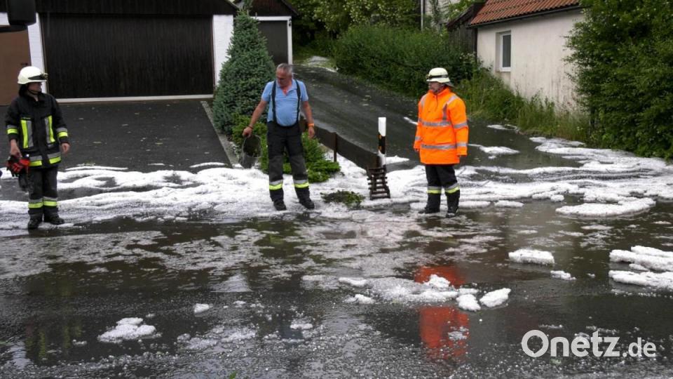 Unwetter im Landkreis Tirschenreuth Bild: rw