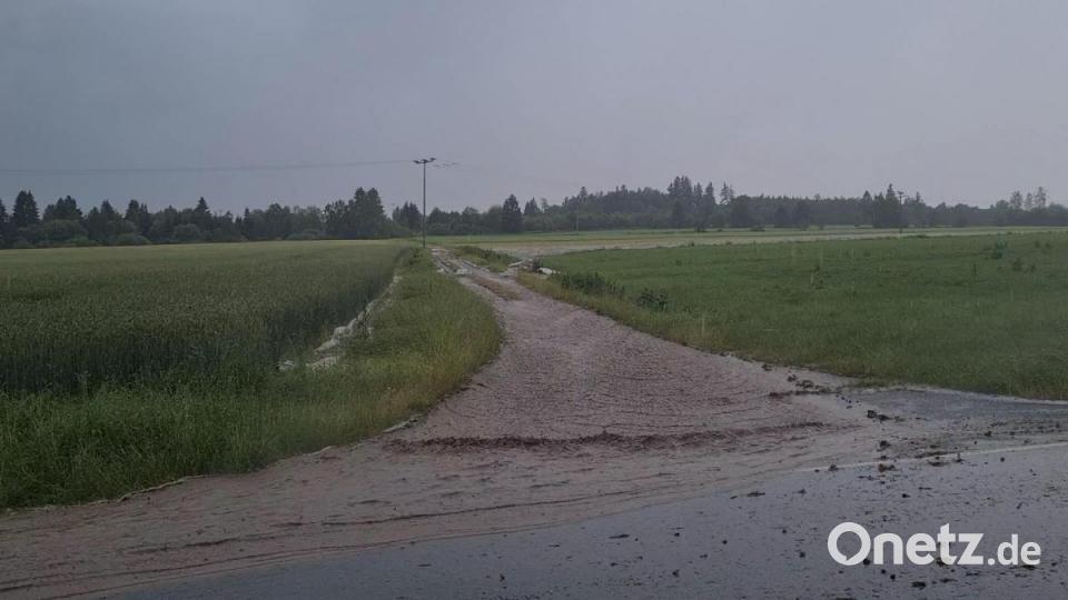 Unwetter im Landkreis Tirschenreuth Bild: rw