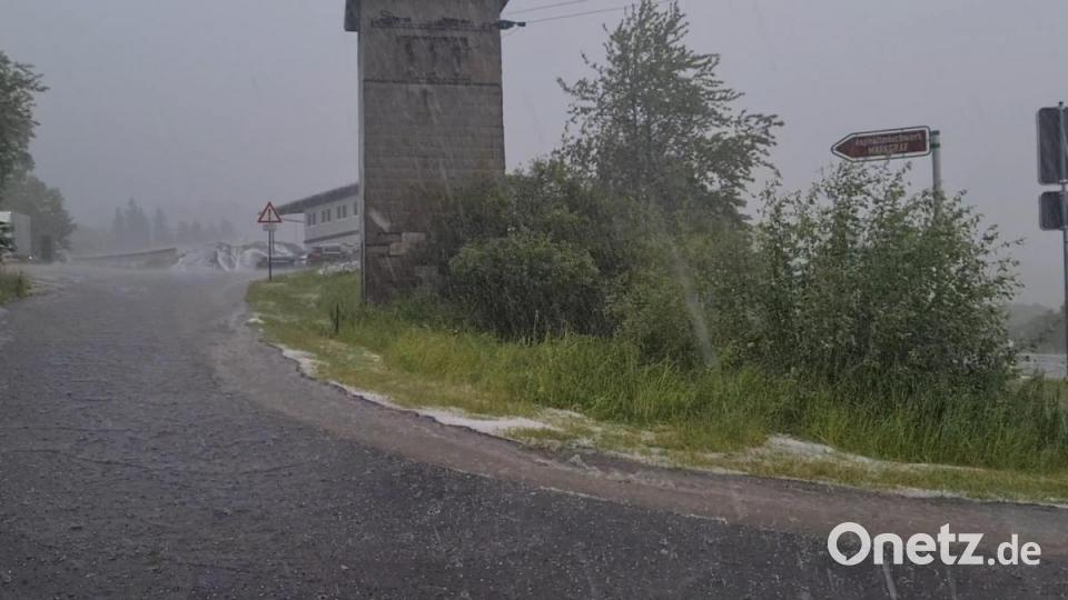 Unwetter im Landkreis Tirschenreuth Bild: rw