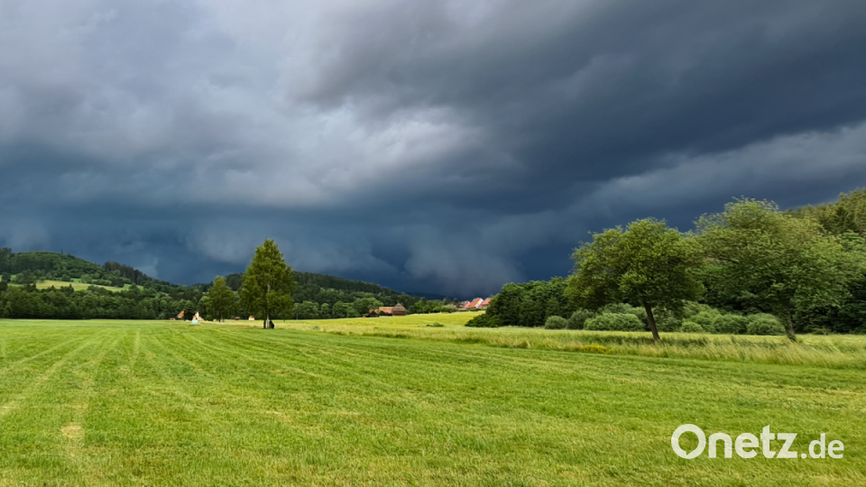 Unwetter im Landkreis Tirschenreuth Bild: rw